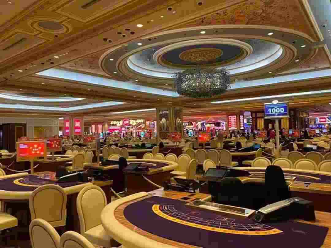 Shanghai Resort Casino với không gian đỏ đen rộng lớn 